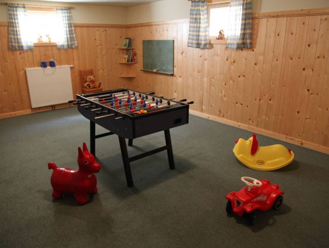 Spielzimmer für Kinder im Ferienhaus Reiter