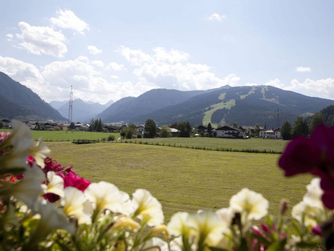 Ausblick vom  Balkon